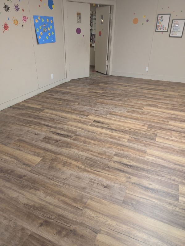luxury vinyl flooring in Duncan, OK